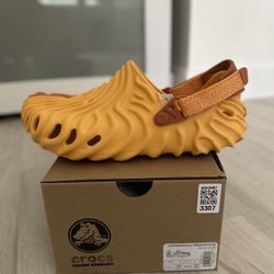 CROCS POLLEX CLOG SALEH BEMBURY COBBLER MENS 9 NEW DS AUTHENTIC 