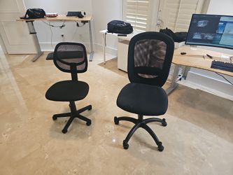 2 IKEA desk CHAIRS
