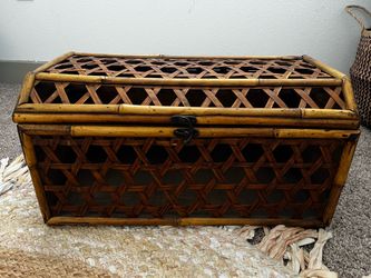 Wooden/ bamboo chest