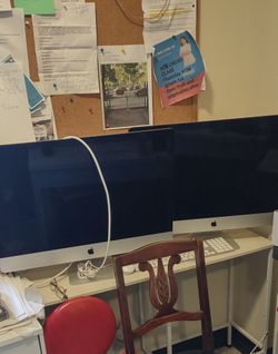 Two apple PC's