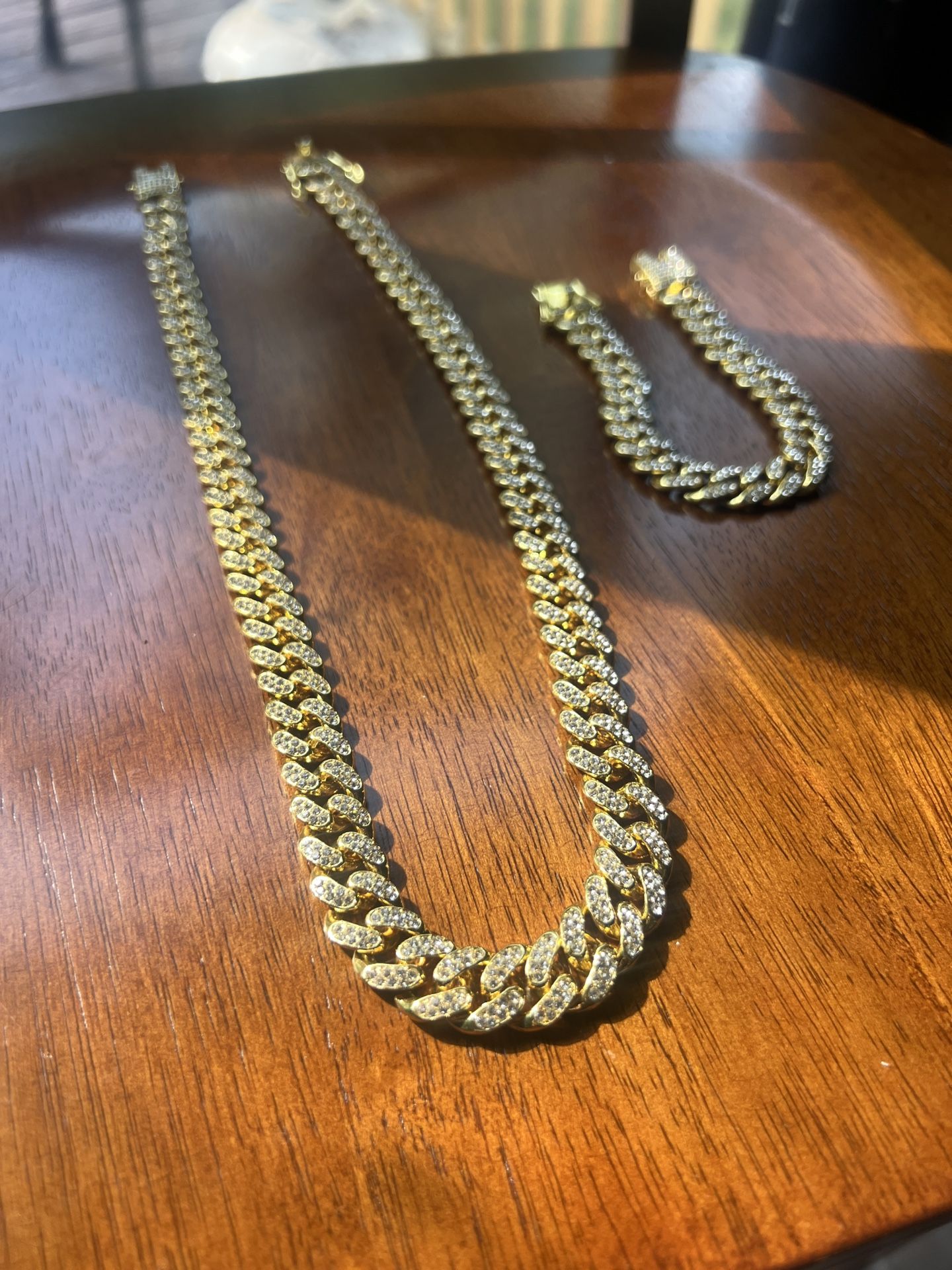 iced out cuban set