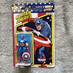 Marvel Legends Retro 3.75 Captain America Brand New $5
