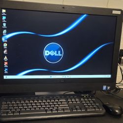 All In One 🖥  DeskTop  DELL  OptiPlex  9020, 3.0GHz. CPU/8.0GB. CPU/500GB. HDD  - Windows  11, DVD-RW,  SD,  WebCam, Wi-Fi., Work Good,  used-pc ✔️