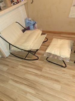 Oversized egg chair