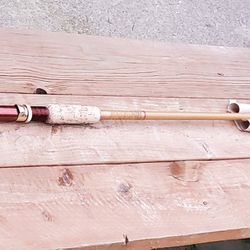 Vintage Spinning Fishing Rod One Piece 7'4.5"