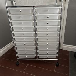 Rolling Cart Craft Organizer
