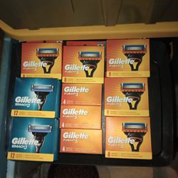 Gillette Mach 3 & Fusion Razor Cartridges