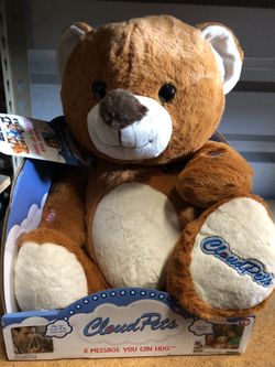 Cloud pets teddy bear
