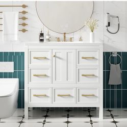 Brand new in the box 36 inch vanity