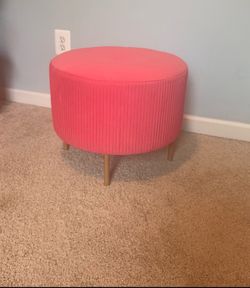 Pink Ottoman