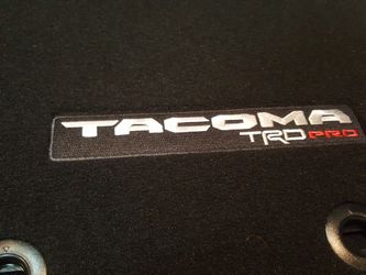 TRD pro carpet floor mats OEM