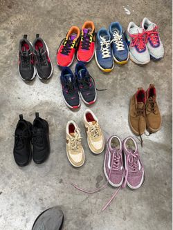 Nike, Vans & Casual Shoe Lot – 9 Pairs – Great for Resale or Back to School
