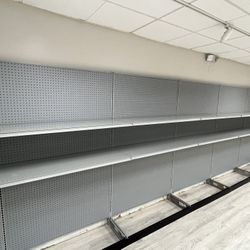 🚨 COMMERCIAL GONDOLA SHELVING – FULL SETUP 🚨