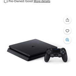 PS4 With Control And Games 