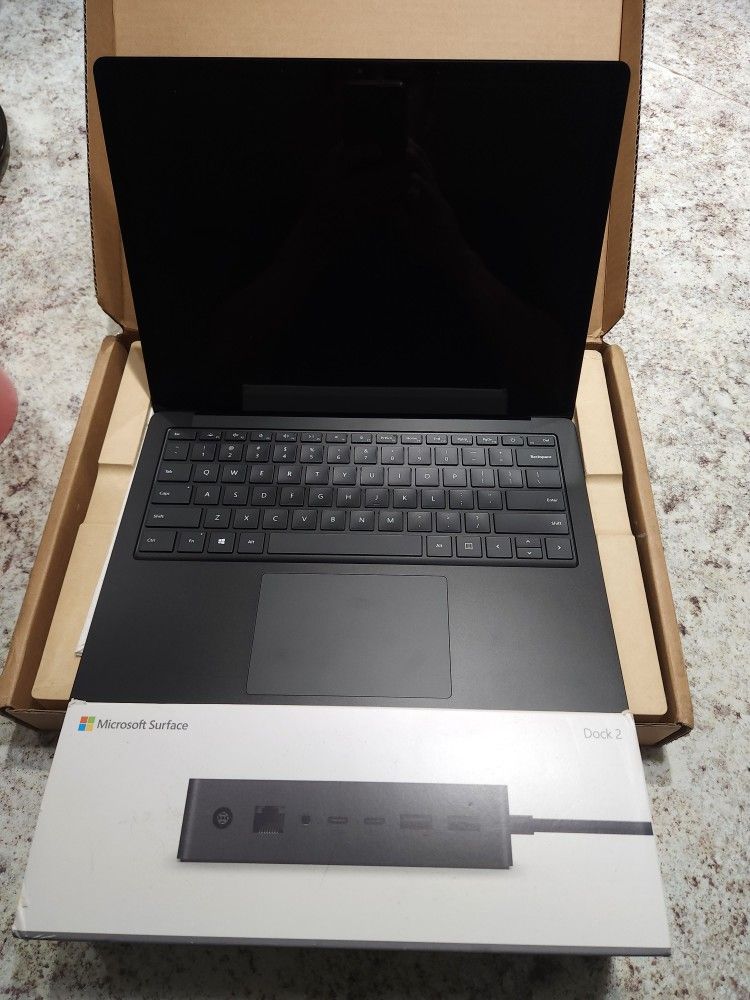 Microsoft Surface Laptop 4 AND Microsoft surface Dock 2