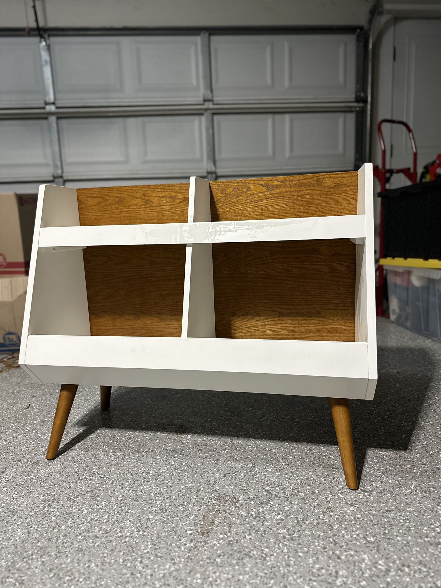Crate & Barrel Mid-Century Kids Cubby / Bookcase