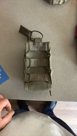 Olive Drab Radio Taco Pouch 