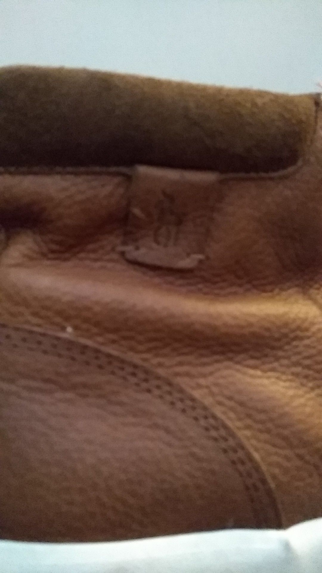 Polo leather high top men's shoes. Size 11