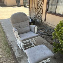 Rocking Chair With Ottoman* Make An Offer!! Need Gone ASAP!!