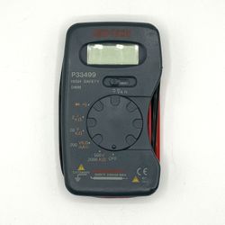 Cen-Tech P33499 AC/DC Pocket Size Digital Tester Mulimeter - Tested And Working!