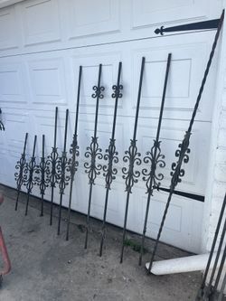 Ornamental Iron Butterfly-scrolls