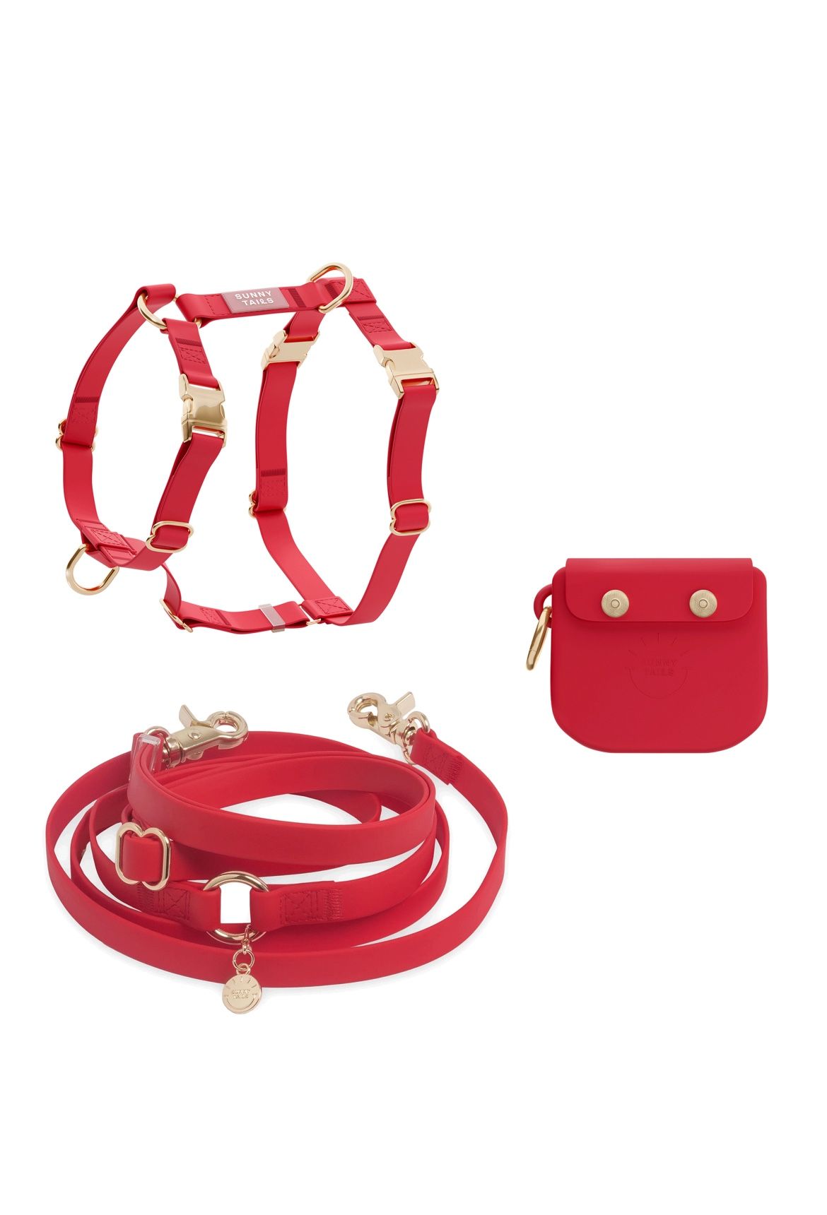 SUNNY TAILS CLOUD LITE DOG HARNESS TREAT POUCH BUNDLE