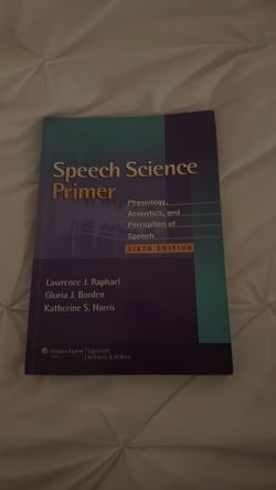 Speech science primer