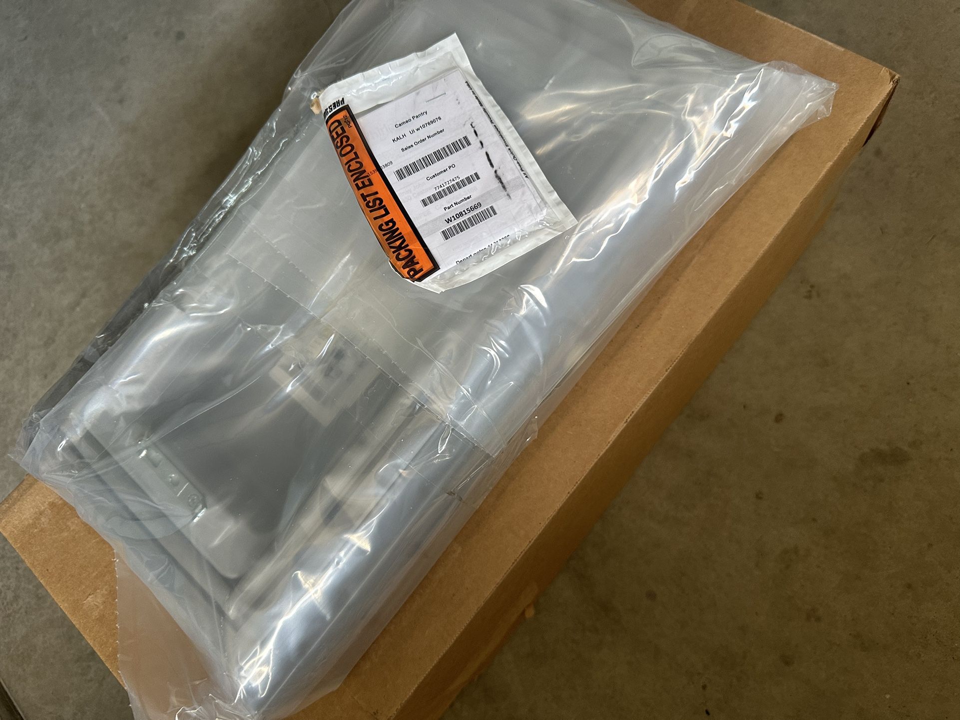 Brand New KitchenAid Part W10815669 Whirlpool