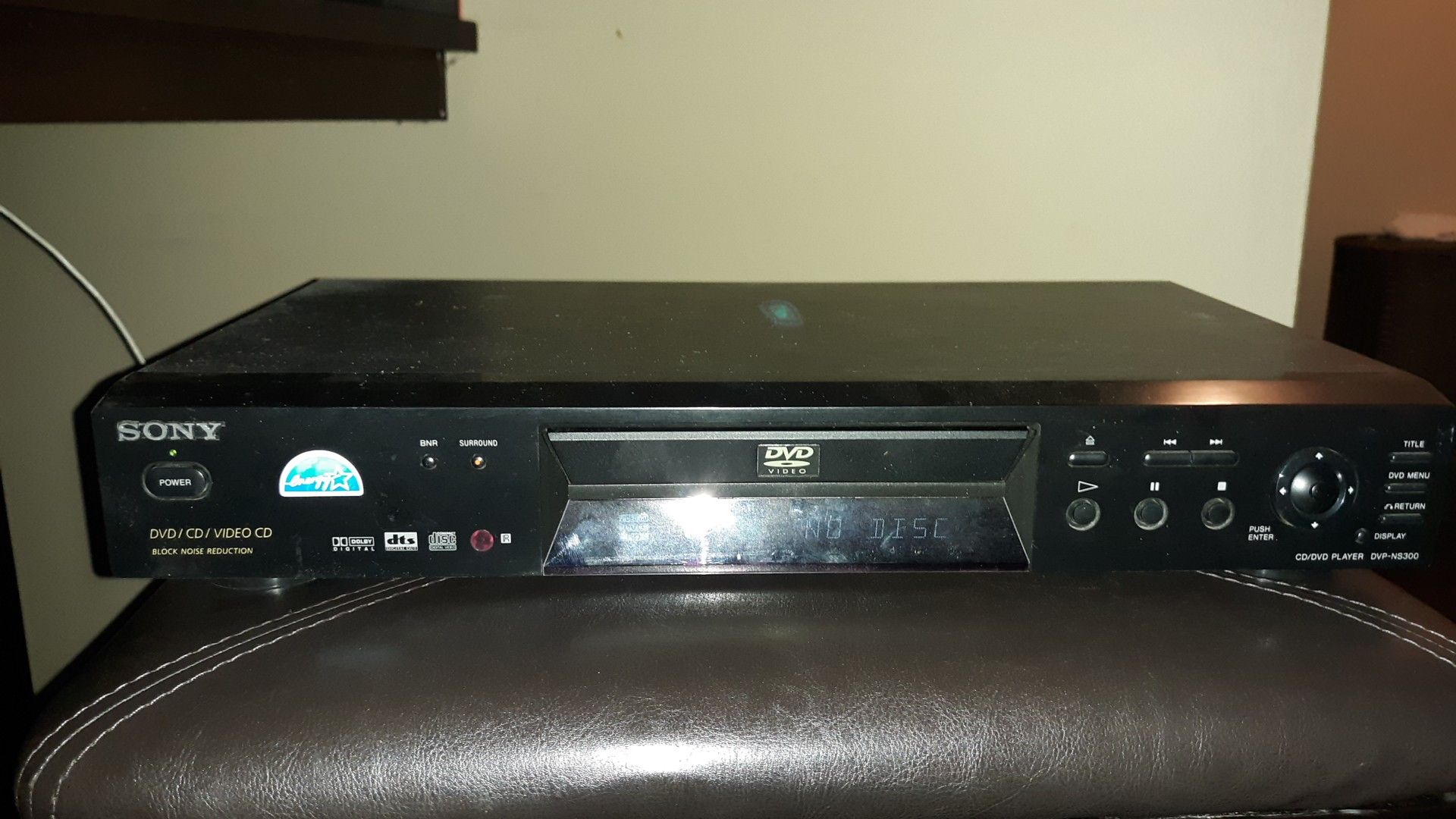 Sony CD/DVD player DVP-NS300