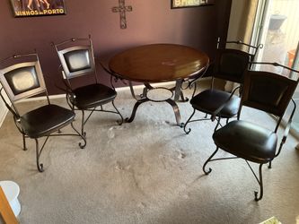 Table and 4 Chairs