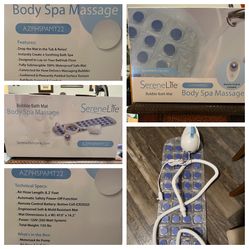 Bubble Bath Mat Spa Massage