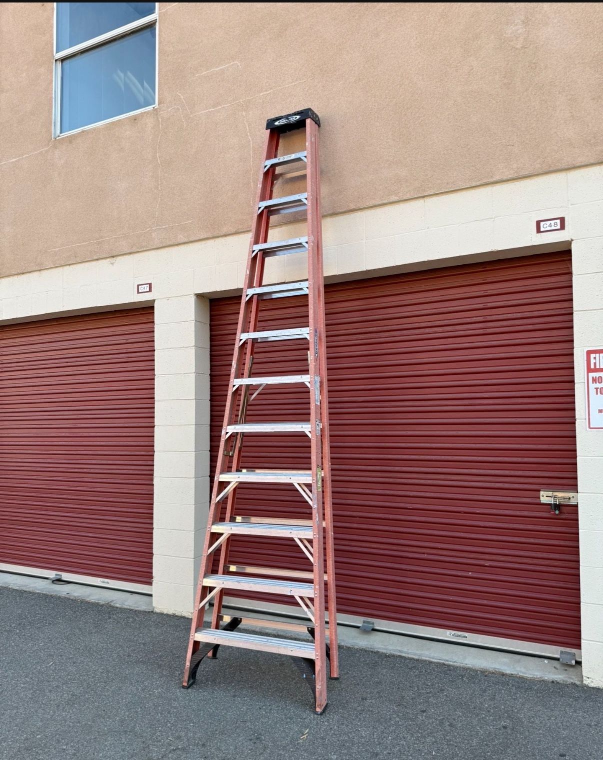 Escalera Extra Grande Werner 12pies