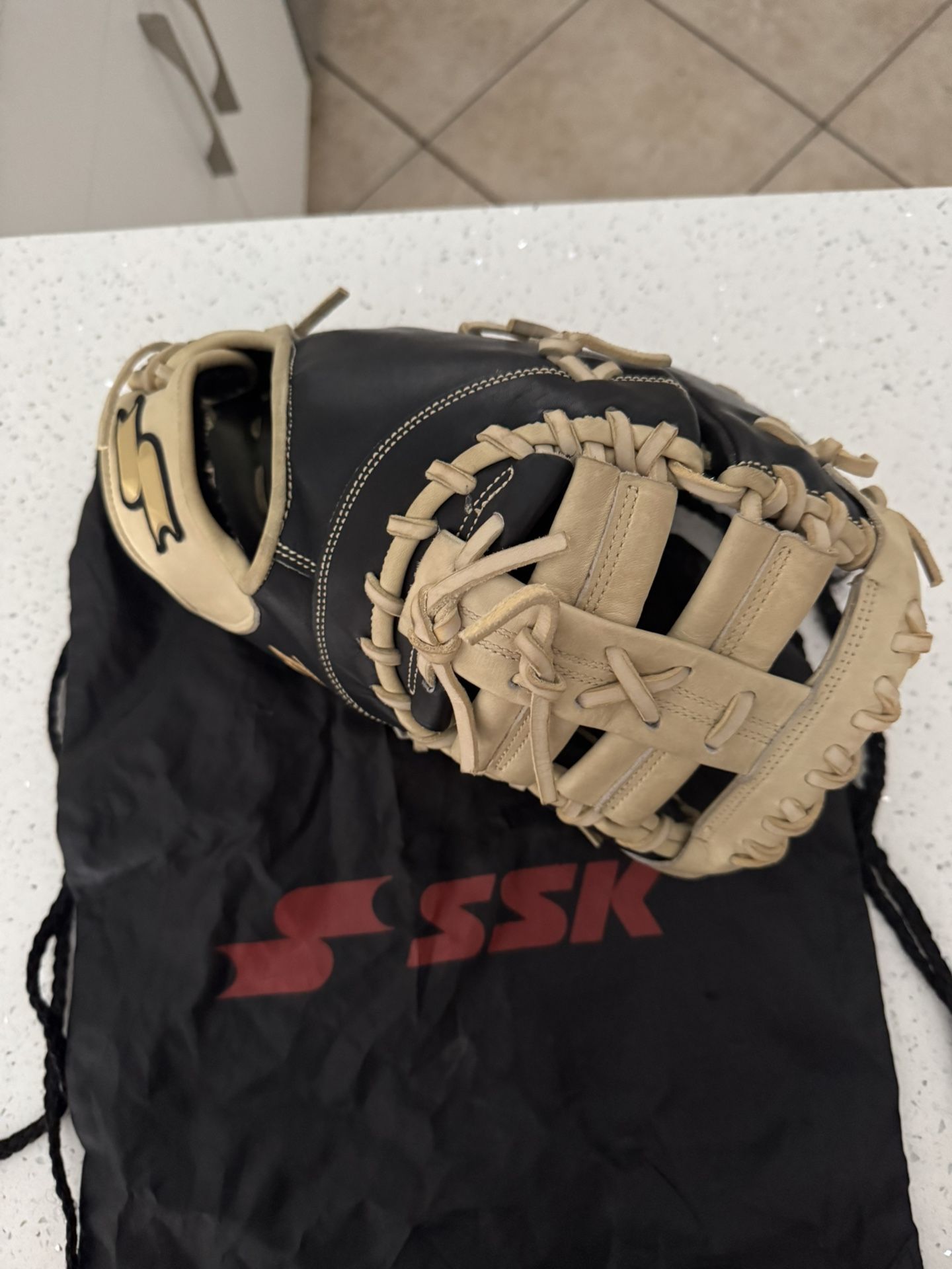 Ssk Z7 Specialist 12.5" Baseball First Base Mitt Z7-1250blkcml9