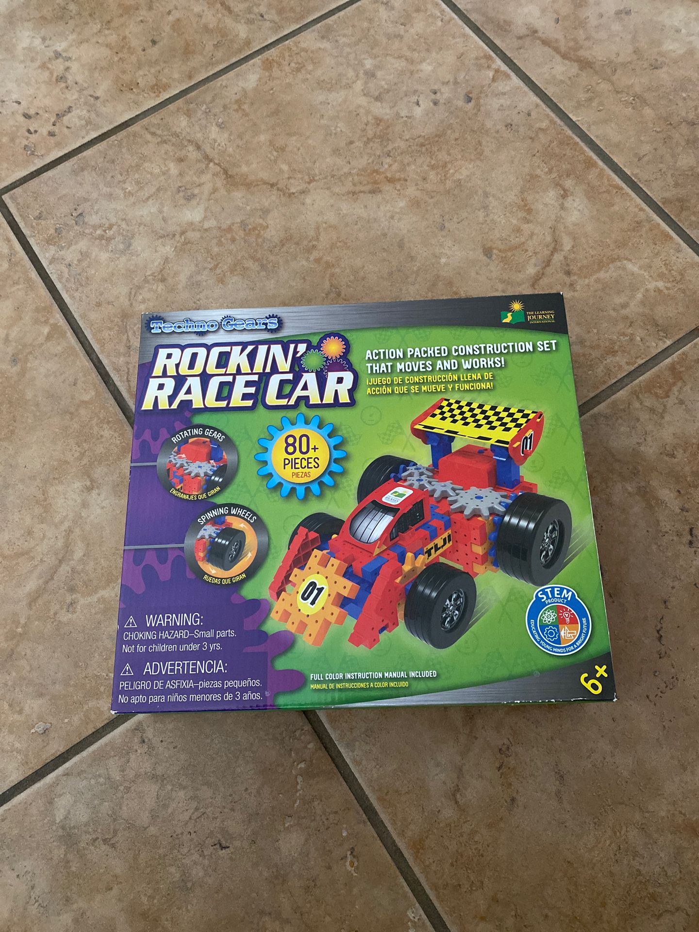 NEW TECHNO GEARS ROCKING RACE CAR