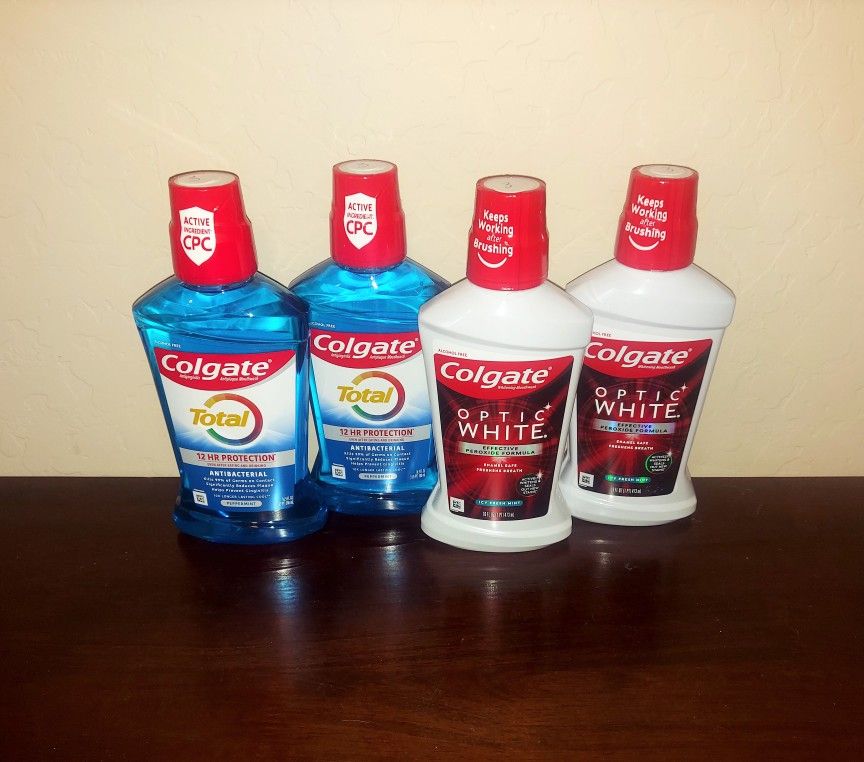 Colgate Mouthwash - $3 Each- Curb Pick Up Ray And Higley 
