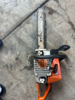 STIHL 18” chainsaw