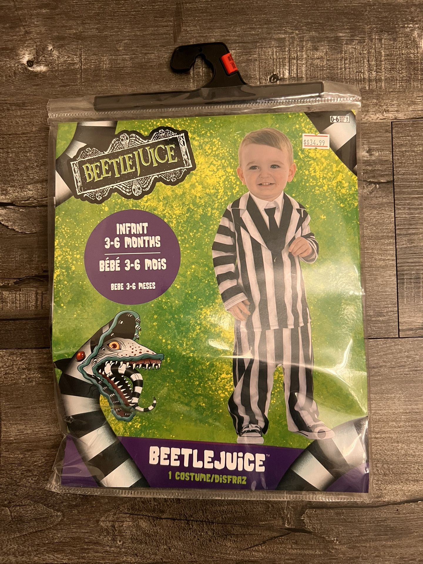 BEETLEJUICE COSTUME- New