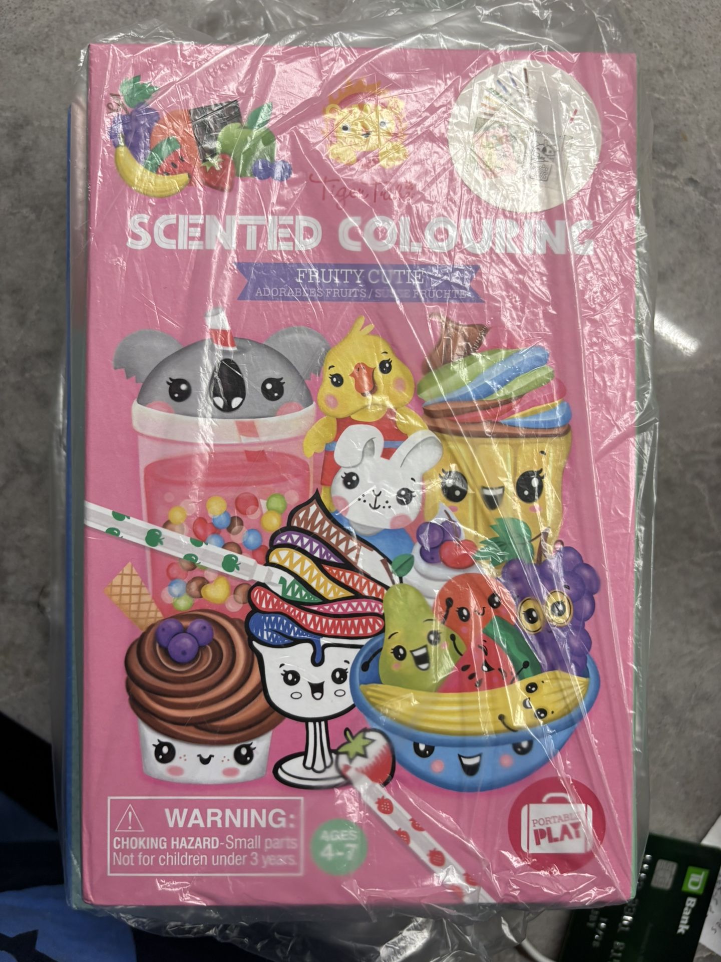 BRAND NEW SEALED Scented Colouring Frutie Cutie Tiger Tribe Creativity Toy