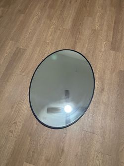 Oval mirror