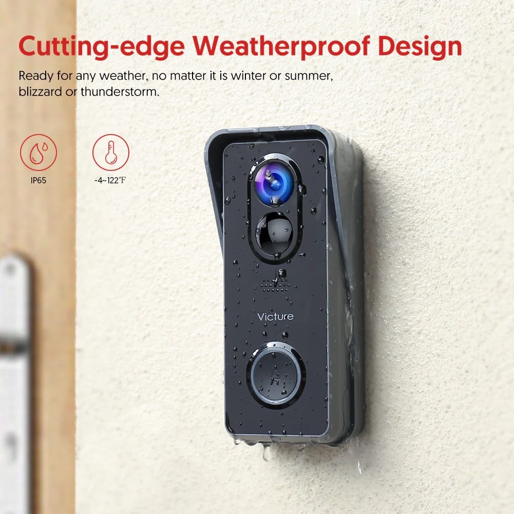Victure VD300 Video Doorbell Wireless WiFi