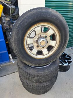 Mazda stock wheels with okay tires