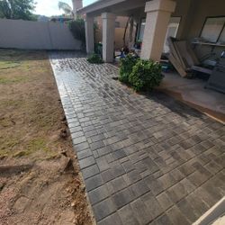 Pavers and Turf