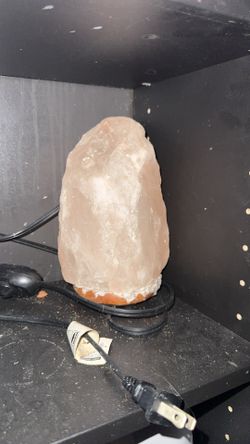 Originally Himalayan salt rock lamp