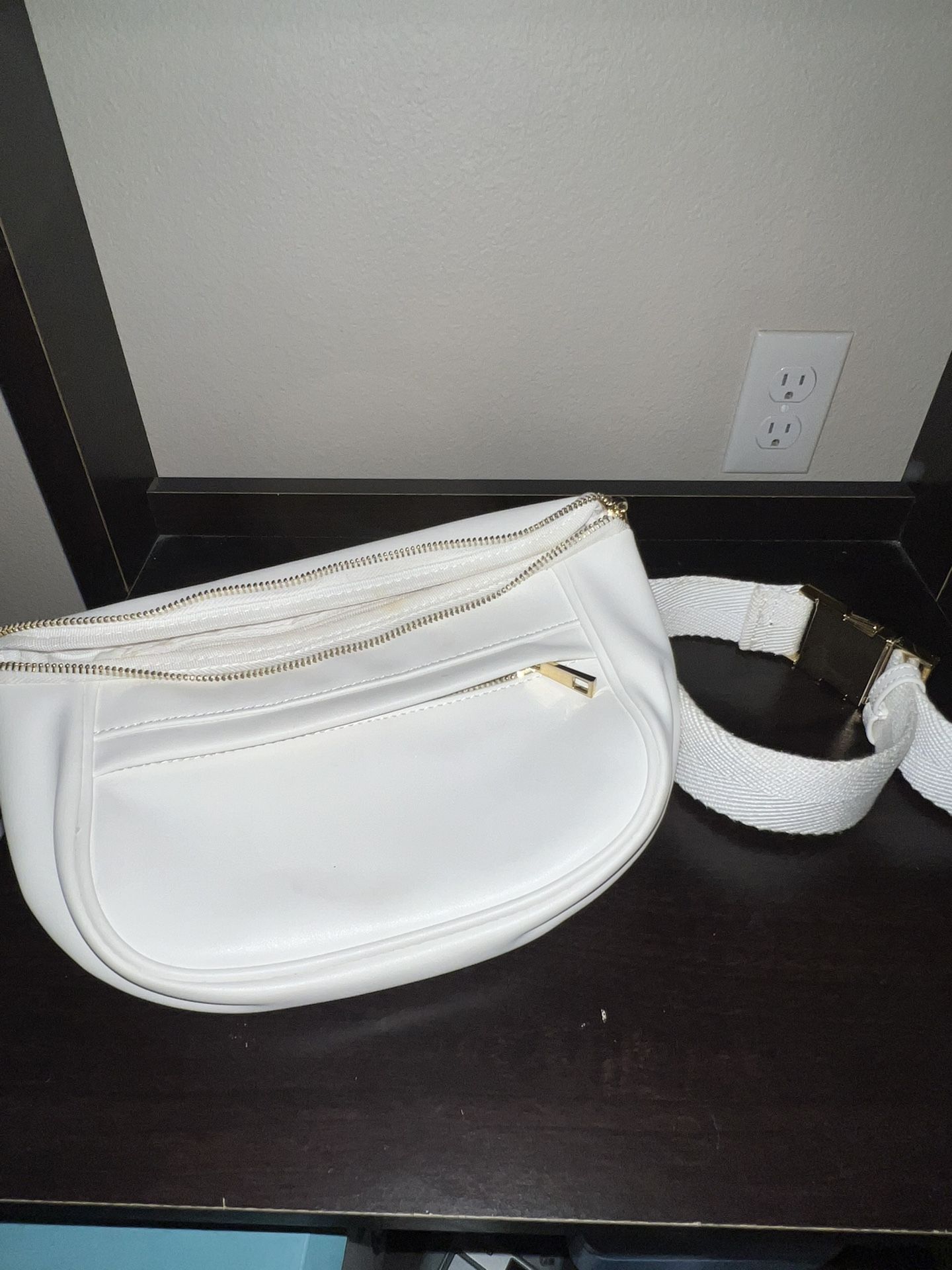 Leather Fannypack purse 