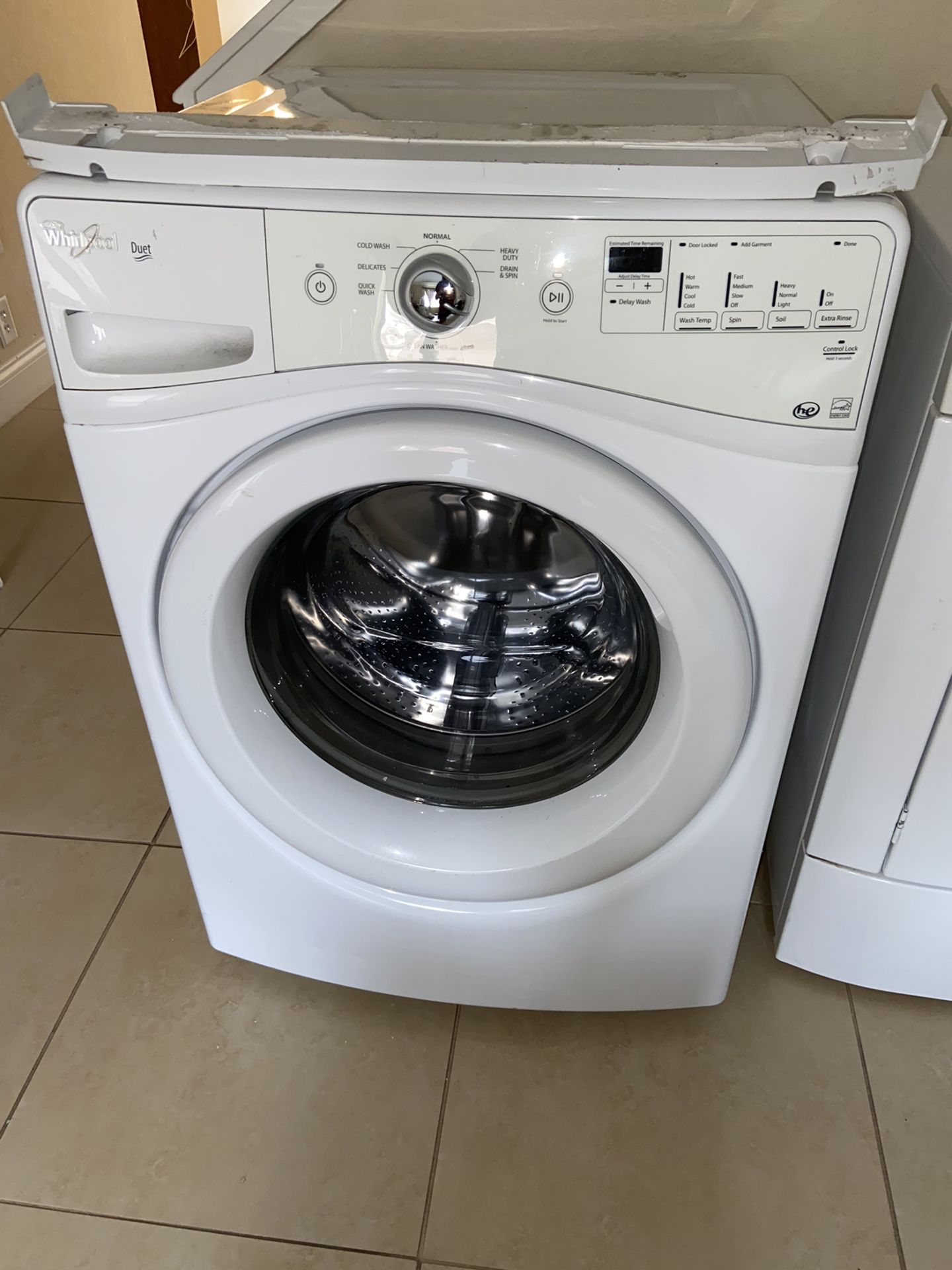 Whirlpool Front Loader Washer and Kenmore Dryer