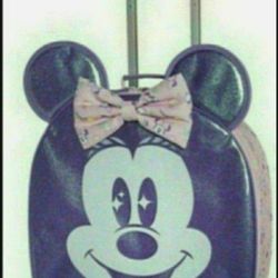 New minnie mouse rolling luggage 