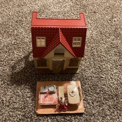 Calico Critters Red Roof House