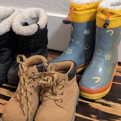 Toddler Sz 10 Boot Lot