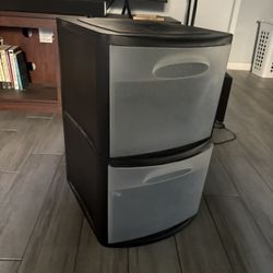 Sterilite Black Plastic Drawers 