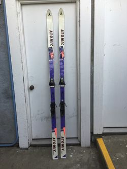 Skis. Atomic arc 735 rs with salomon 957 bindings 205